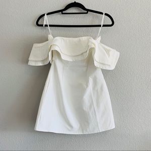 off the shoulder dress